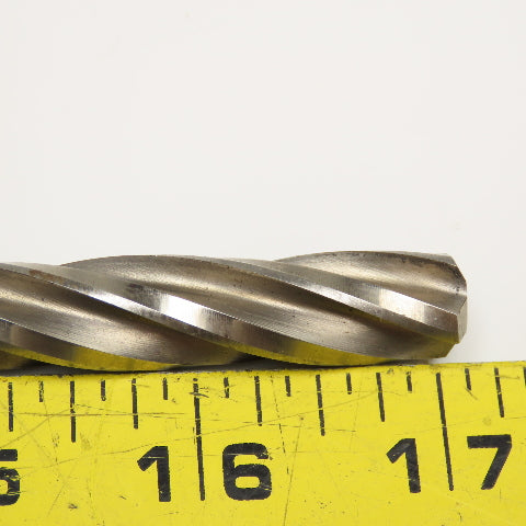 Precision Twist Drill 15/32" Straight Shank Core Drill 4 Flute Twist 8" OAL