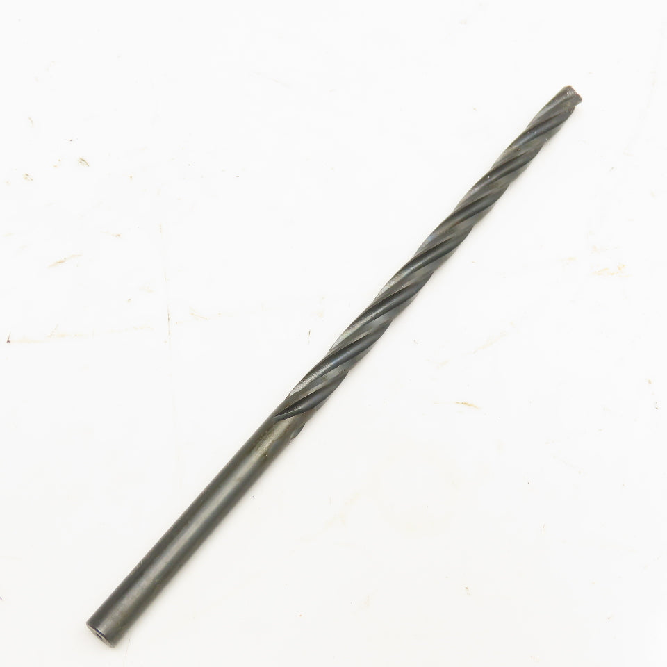 Precision Twist Drill 21/64" Straight Shank Core Drill 4 Flute Twist 8" OAL
