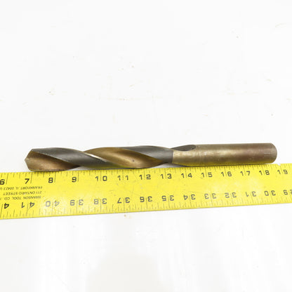 Hercules 1-3/64 Coolant Thru 2 Flute Twist Drill 11-3/4" OAL
