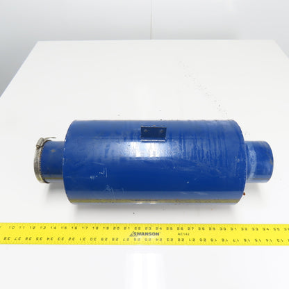 Muffler Silencer 21" OAL 4" Inlet/Outlet ID