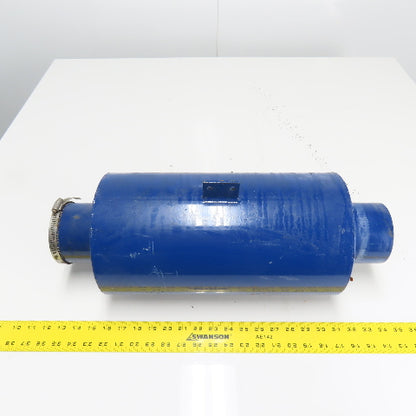 Muffler Silencer 21" OAL 4" Inlet/Outlet ID