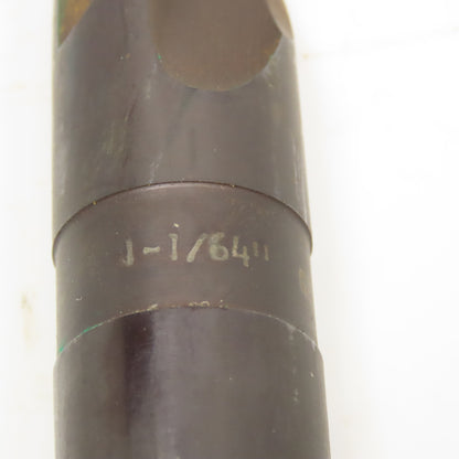 George Whalley 1-1/64 Coolant Thru 2 Flute Twist Drill 11" OAL