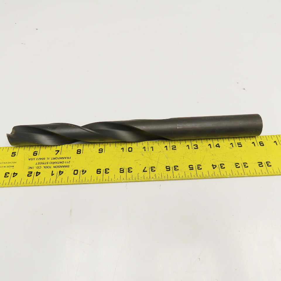 Precision Twist Drill 1-1/32" Coolant Thru 2 Flute Twist Drill 11-1/2" OAL