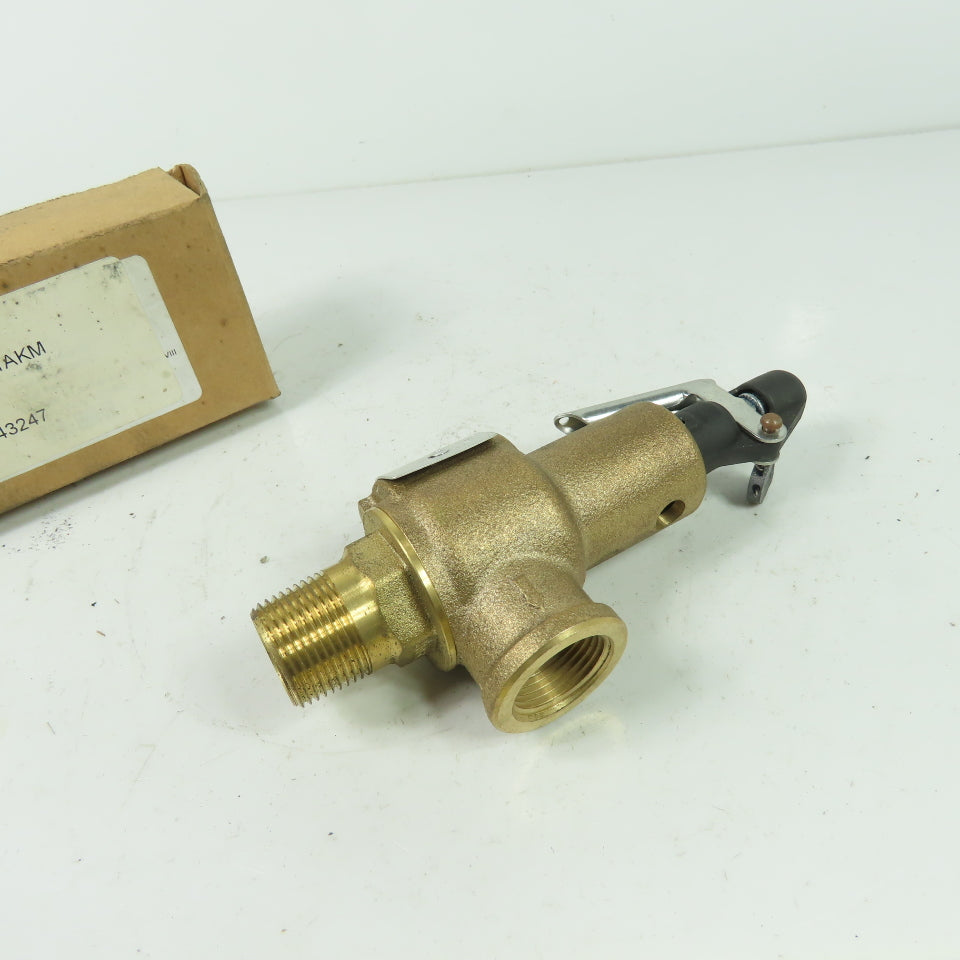 Kunkle 6010DDM01AKM Safety Relief Valve 3/4" 165PSI