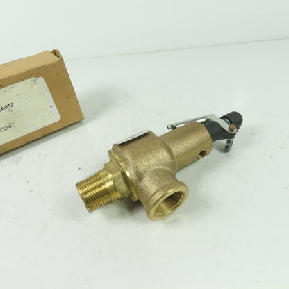 Kunkle 6010DDM01AKM Safety Relief Valve 3/4" 165PSI