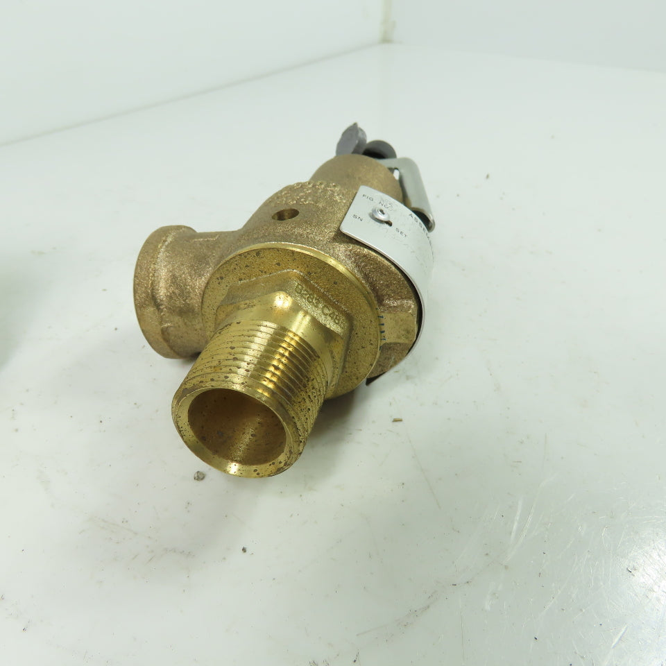 Kunkle 6010DDM01AKM Safety Relief Valve 3/4" 165PSI