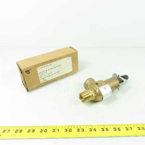 Kunkle 6010DDM01AKM Safety Relief Valve 3/4" 165PSI