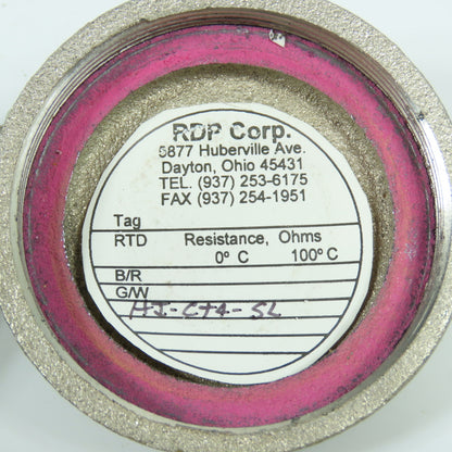 RDP Corp. HI-CT4-SL Thermocouple Head (No Probe)