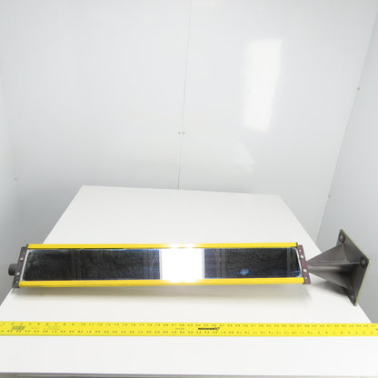STI 41030-0360 Optoflex Light Curtain Mirror 28210 W/ Mounting Base