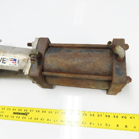Fabri-Valve C37S304 Size 6" Air Cylinder Actuated Knife Gate Valve 150CWP