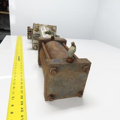 Fabri-Valve C37S304 Size 6" Air Cylinder Actuated Knife Gate Valve 150CWP