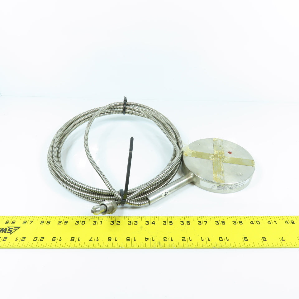 Foxboro A10109A.S6 D90206X Diaphragm Pressure Transmitter Stainless 5" ODx0.9" H