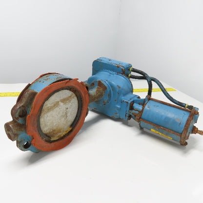 Dezurik PMV 1500 Control Valve Positioner 5-3/4" ID Butterfly