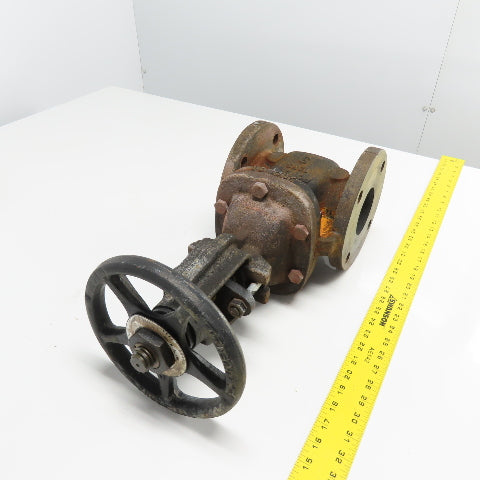 Powell 125S 3" Manual Gate Valve Cast Iron Figure 1793 200W0G