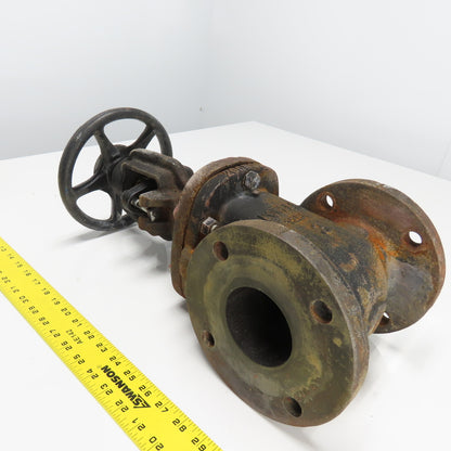Powell 125S 3" Manual Gate Valve Cast Iron Figure 1793 200W0G