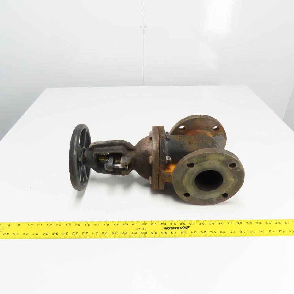 Powell 125S 3" Manual Gate Valve Cast Iron Figure 1793 200W0G