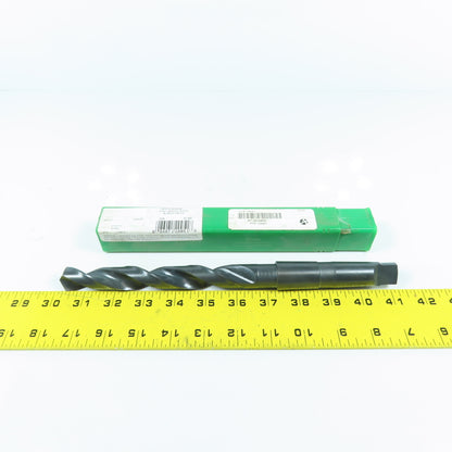 PTD 020051 51/64" HSS Drill Bit Black Oxide 2-Flute 118° Angle 3MT Shank