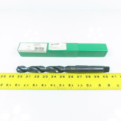 PTD 020054 27/32" HSS Drill Bit Black Oxide 2-Flute 118° Angle 3MT Shank