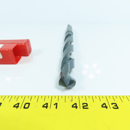 Titan CD55045 45/64" 2-Flute HSS Black Oxide Drill Bit 118° 9-3/4" OAL 2MT Shank
