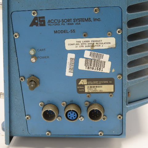 Accu-Sort Model 55 Laser Beam Barcode Scanner