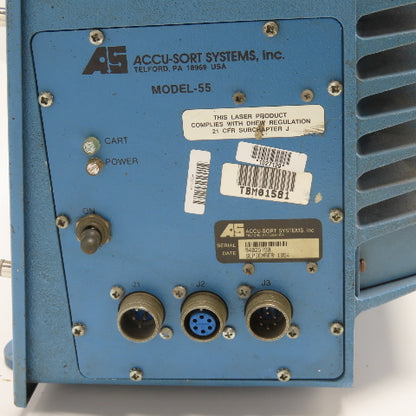 Accu-Sort Model 55 Laser Beam Barcode Scanner