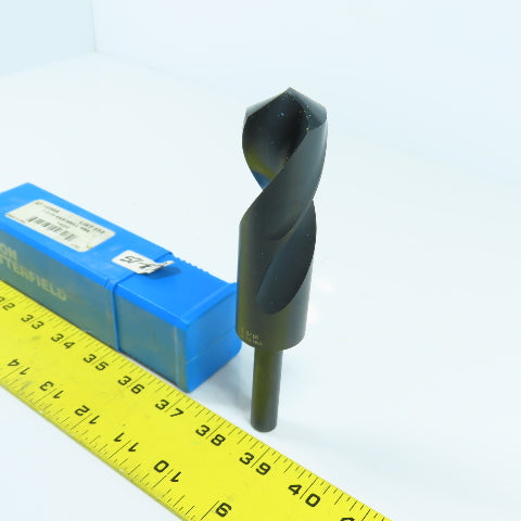 Union Butterfield 1-3/16" HSS Black Oxide Drill Bit 118° 2-Flute 1/2" Shank