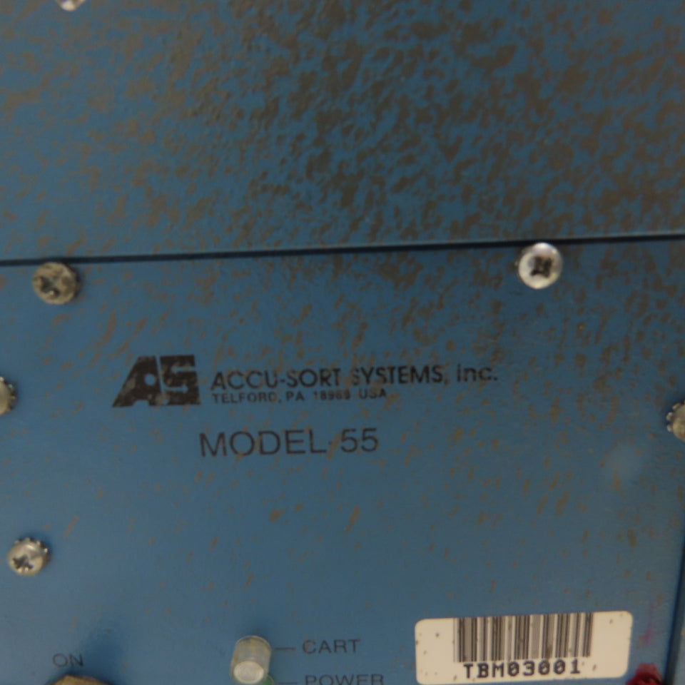 Accu-Sort Model 55 Laser Beam Barcode Scanner
