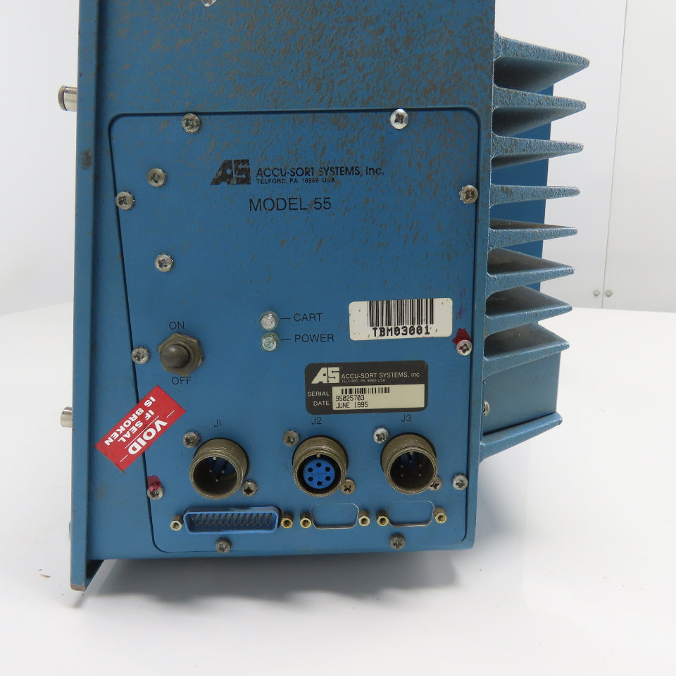 Accu-Sort Model 55 Laser Beam Barcode Scanner