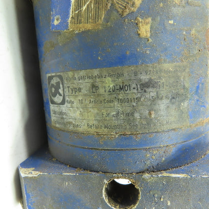 Alpha LP 120-M01-10-111 Gear Reducer Gearbox 10:1 Ratio 32mm OD Shaft