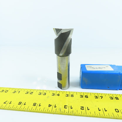 Union 5110330 1-1/2" x 1" x 1-5/8 2 Flute Spiral End Mill 1" Weldon HSS 4.5" OAL