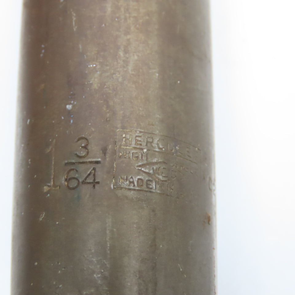 Hercules 1-3/64" Coolant Thru 2 Flute Twist Drill 11-1/2" OAL