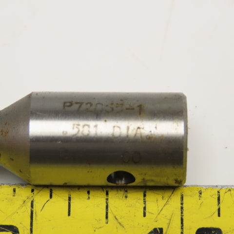 Metcut .5810 Chucking Reamer 6 Flute Carbide 5/8" Shank 3-3/4" OAL