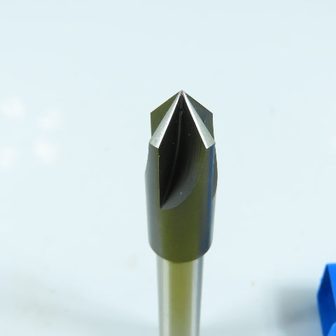 Union Butterfield 4710594 8/5" x 82° HSS 4-Flute Countersink 1/2" Shank 4" OAL