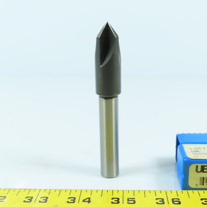 Union Butterfield 4710594 8/5" x 82° HSS 4-Flute Countersink 1/2" Shank 4" OAL