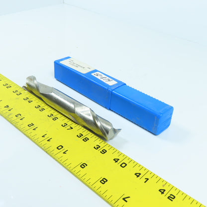 Union 5110382 7/8" x 7/8" x 1-9/16" Double Ended Square End Mill 2-Flute HS USA