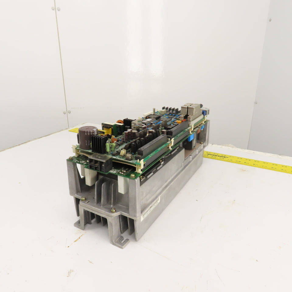 Mitsubishi MR-S11-100-E01 AC Servo Drive (Top Board BN634E283G53) (Parts/Repair)