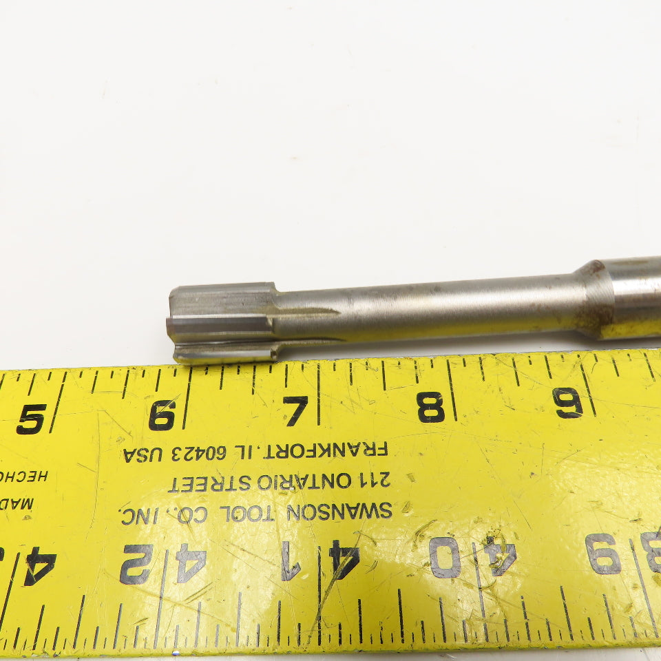Metcut .645 Chucking Reamer 6 Flute Carbide 5/8" Shank 4-1/4" OAL