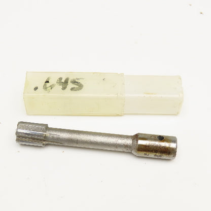 Metcut .645 Chucking Reamer 6 Flute Carbide 5/8" Shank 4-1/4" OAL