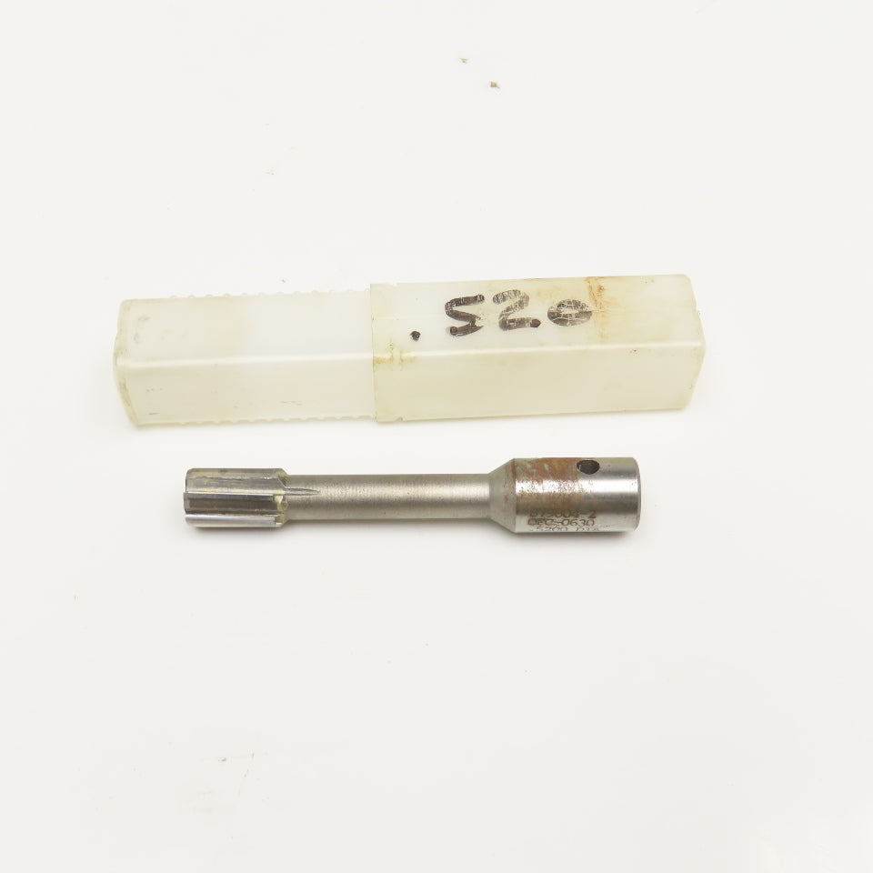 Metcut .520 Chucking Reamer 6 Flute Carbide 5/8" Shank 3-3/4" OAL