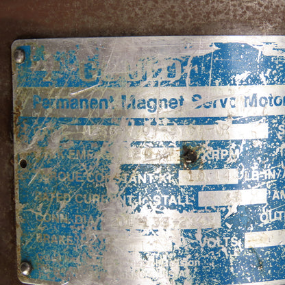 Gould M238-YYOY-3YOY-NR Permanent Magnet Servo Motor (PARTS/REPAIR)