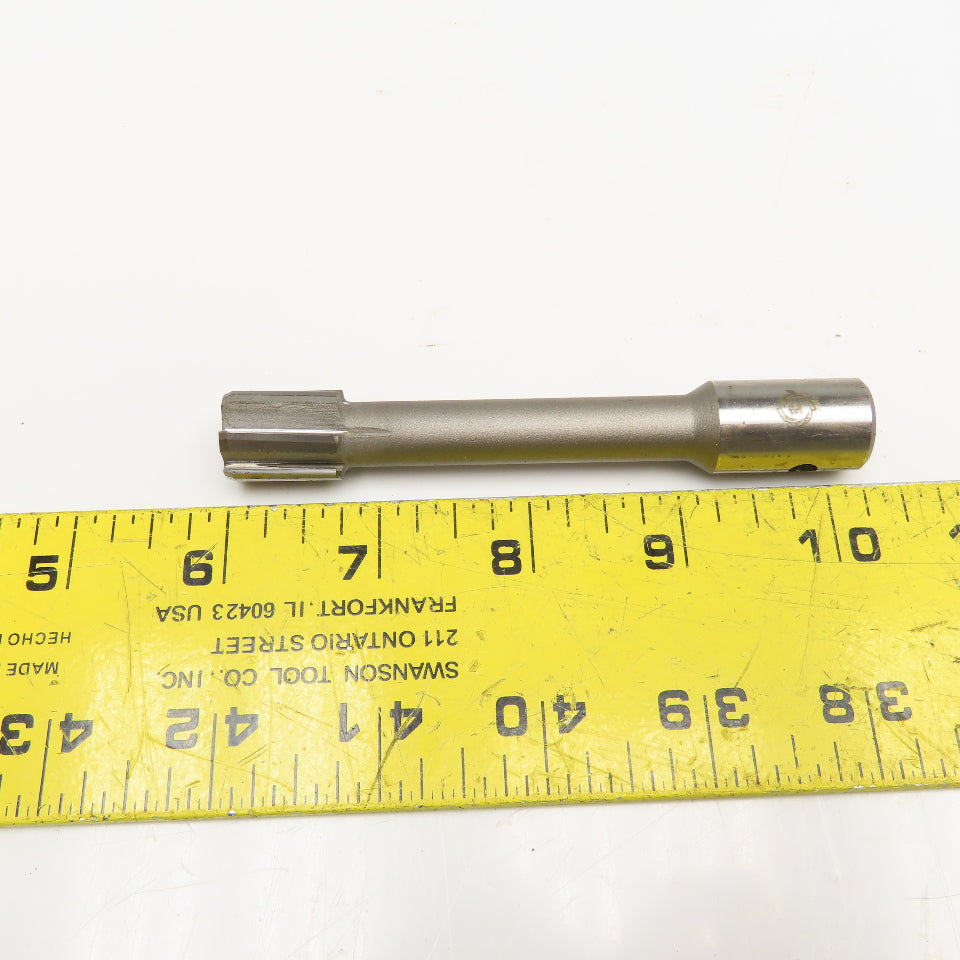 Metcut .6360 Chucking Reamer 6 Flute Carbide 5/8" Shank 4-1/4" OAL