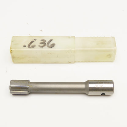 Metcut .6360 Chucking Reamer 6 Flute Carbide 5/8" Shank 4-1/4" OAL