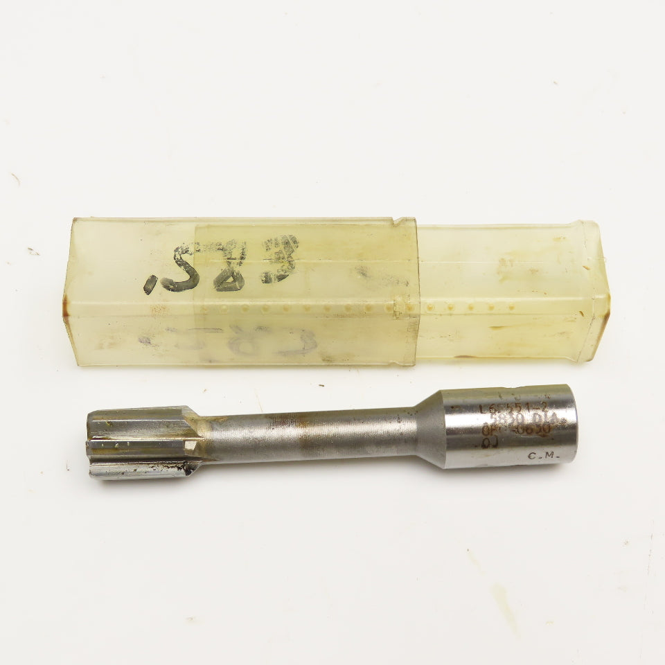 Metcut .5830 Chucking Reamer 6 Flute Carbide 5/8" Shank 4-1/4" OAL