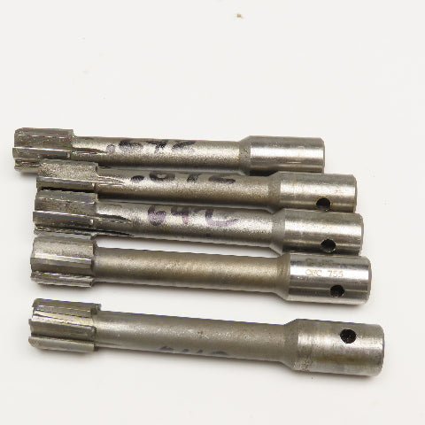 Metcut .642 Chucking Reamer 6 Flute Carbide 5/8" Shank 4-1/4" OAL Lot Of 5 Used