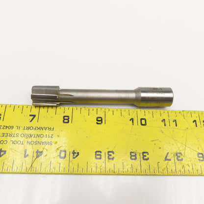 Metcut .642 Chucking Reamer 6 Flute Carbide 5/8" Shank 4-1/4" OAL