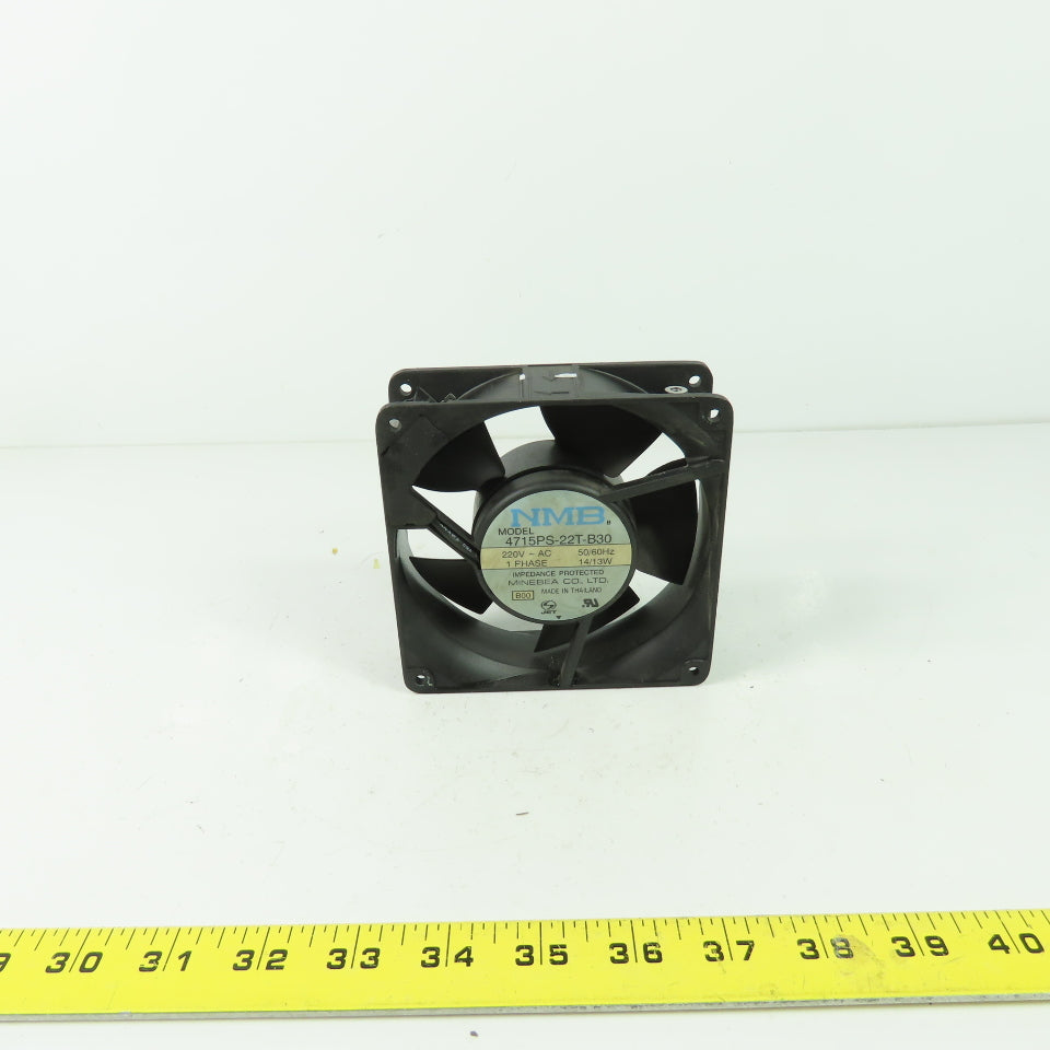 NMB 4715PS-22T-B30 Minebea Industrial Cabinet Cooling Fan 220V 1Ph