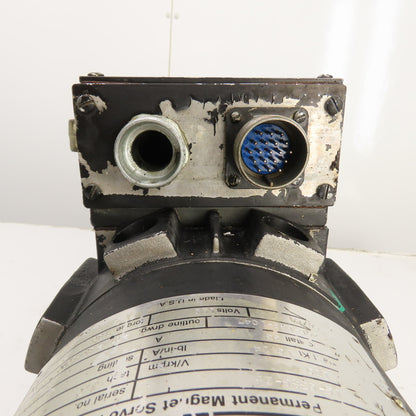 Gettys 16-0386-25 120VDC Permanent Magnet Servo Motor 1-3/8" Shaft 180 LB Torq