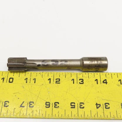 Metcut .653 Chucking Reamer 6 Flute Carbide 5/8" Shank 4-1/4" OAL