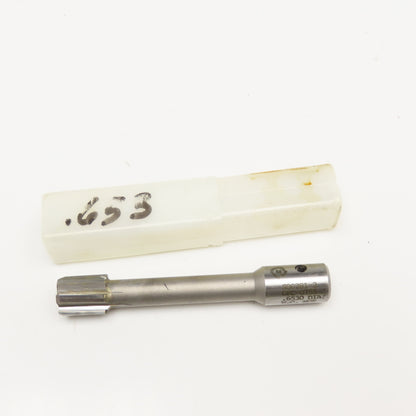 Metcut .653 Chucking Reamer 6 Flute Carbide 5/8" Shank 4-1/4" OAL