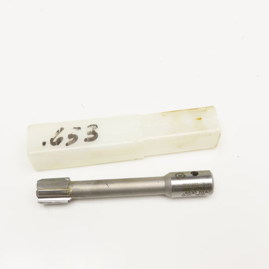 Metcut .653 Chucking Reamer 6 Flute Carbide 5/8" Shank 4-1/4" OAL